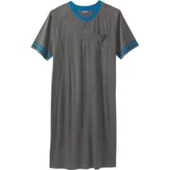 KingSize Men's Big & Tall Short-Sleeve Henley Nightshirt Pajamas 18 KingSize Men's Big & Tall Short-Sleeve Henley Nightshirt Pajamas -Refrigiwear US Shop GUEST 01f16821 5488 426c b154 86ed9aac4270