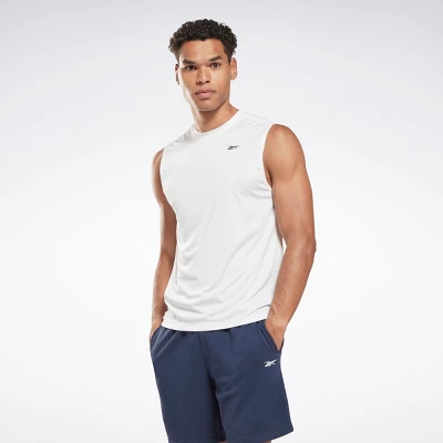 Reebok Training Sleeveless Tech T-Shirt Mens Athletic Tank Tops 10 Reebok Training Sleeveless Tech T-Shirt Mens Athletic Tank Tops - Image 8