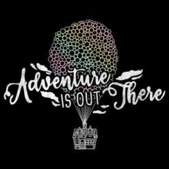 Disney Men's Up Adventure Is Out There Balloon T-Shirt