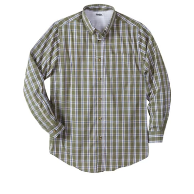 KingSize Men's Big & Tall Long Sleeve Wrinkle Free Sport Shirt 16 KingSize Men's Big & Tall Long Sleeve Wrinkle Free Sport Shirt - Image 14