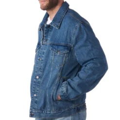 Alpine Swiss Derek Men’s Classic Denim Trucker Jacket -Refrigiwear US Shop GUEST 08dd8c59 59da 492a 90de 39458172d319