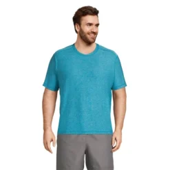 Lands' End Men's Short Sleeve Swim Tee Rash Guard -Refrigiwear US Shop GUEST 0b76558d b3b4 4a8f 8222 481ef002123f