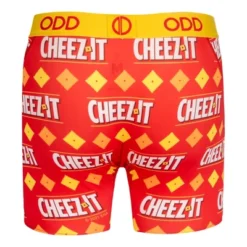 Odd Sox, Cheez It, Men's Boxer Briefs, Funny Novelty Print Underwear