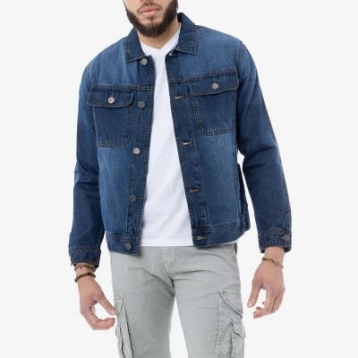 X RAY Men's Denim Jacket 14 X RAY Men's Denim Jacket - Image 12