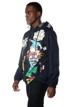 Members Only Men's Chucky Placement Nickelodeon Windbreaker Jacket -Refrigiwear US Shop GUEST 1532078b 7921 4b46 9139 9c86eb4f7474