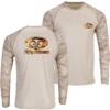 Flying Fisherman Redfish Skin Performance Long Sleeve T-Shirt - Sand -Refrigiwear US Shop GUEST 174eb751 92d0 4983 9664 dba254a9b56f