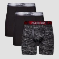 Hanes Premium Men's Xtemp Long Leg Boxer Briefs 3pk - Black/Gray 7 Hanes Premium Men's Xtemp Long Leg Boxer Briefs 3pk - Black/Gray -Refrigiwear US Shop GUEST 1a008447 5ce0 4dfb a96d f6f8285600d2
