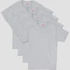 Hanes Men's Essentials Short Sleeve T-Shirt 4pk