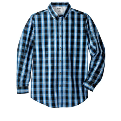 KingSize Men's Big & Tall Long Sleeve Wrinkle Free Sport Shirt 17 KingSize Men's Big & Tall Long Sleeve Wrinkle Free Sport Shirt - Image 15