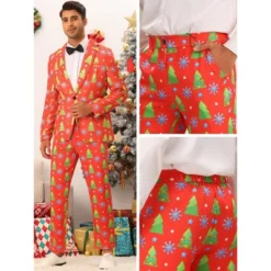 Lars Amadeus Men's Flat Front Funny Party Cosplay Costume Christmas Printed Pants -Refrigiwear US Shop GUEST 1be265bc 2179 45b2 b61c f7153dfe5404