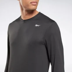 Reebok Training Long Sleeve Tech T-Shirt Mens Athletic T-Shirts -Refrigiwear US Shop GUEST 1bfc4807 a182 4d75 9261 2ba1d49ccc08