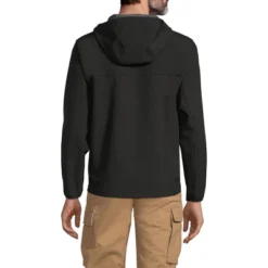Lands' End Men's Softshell Stretch Fleece Jacket