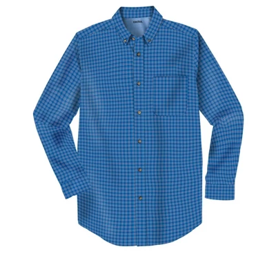 KingSize Men's Big & Tall Long Sleeve Wrinkle Free Sport Shirt 14 KingSize Men's Big & Tall Long Sleeve Wrinkle Free Sport Shirt - Image 12