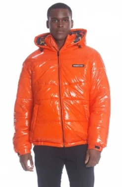 Members Only Mens Shiny Collab Puffer Jacket -Refrigiwear US Shop GUEST 235202fc 8465 4066 bfbe 5e13d139ad14