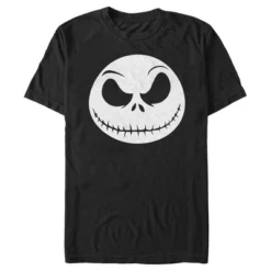 Men's The Nightmare Before Christmas Jack Skellington Face T-Shirt -Refrigiwear US Shop GUEST 260189bd 69e3 4336 96ae 301902e1fad9