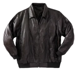 KingSize Men's Big & Tall Embossed Leather Bomber Jacket -Refrigiwear US Shop GUEST 268b298a a06e 4a0e 814a f6efd9755cdd