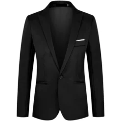 Lars Amadeus Men's Formal Slim Fit Blazer Single Breasted One Button Dress Suit Sports Coat -Refrigiwear US Shop GUEST 2748ccb2 60be 412e ba29 8b6cb13d16e3