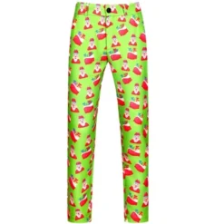Lars Amadeus Men's Flat Front Funny Party Cosplay Costume Christmas Printed Pants -Refrigiwear US Shop GUEST 2b393e07 7c46 4750 82f8 4429165c157d