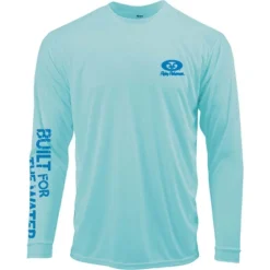 Flying Fisherman Built For Water Performance Long Sleeve T-Shirt - Aqua -Refrigiwear US Shop GUEST 2e5c0d94 78d6 4182 b3a9 98ee3d559a6e