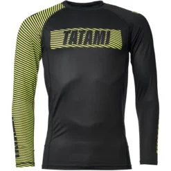 Tatami Fightwear Essential 3.0 Long Sleeve Rashguard - Black/Yellow -Refrigiwear US Shop GUEST 300f2273 3a3d 4839 9916 331a9a3a1767