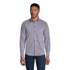 Lands' End Men's Traditional Fit Comfort-First Shirt With Coolmax Printed -Refrigiwear US Shop GUEST 30b5ccd3 82d7 4650 99ad bdbf665eef46