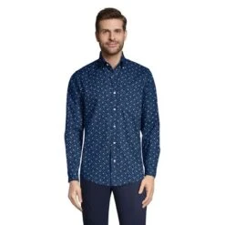 Lands' End Men's Traditional Fit No Iron Twill Shirt -Refrigiwear US Shop GUEST 31c1a4e2 5de4 4711 b7a4 82325a129101
