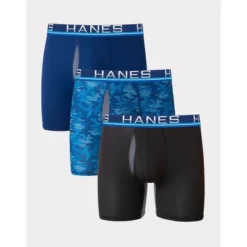 Hanes Premium Men's Xtemp Total Support Pouch Anti Chafing 3pk Boxer Briefs -Refrigiwear US Shop GUEST 32c1f258 9762 41eb aab7 ed9d4e745f5a