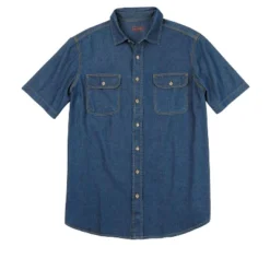 Boulder Creek By KingSize Men's Big & Tall Short Sleeve Denim & Twill Shirt -Refrigiwear US Shop GUEST 33f45c99 8672 446d 89b4 939daa6e0c17