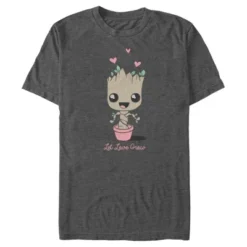 Men's Marvel Groot Let Love Grow T-Shirt -Refrigiwear US Shop GUEST 3401cb8d 39da 492e a049 22d4d88f870c