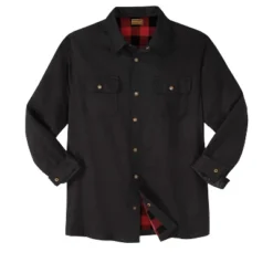 Boulder Creek By KingSize Men's Big & Tall Flannel-Lined Twill Shirt Jacket By -Refrigiwear US Shop GUEST 34457e8c 8fa1 4acb a2dc 20441bc6e1f9