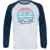 Mad Pelican Ombre Palm Shade Sun Kicker Raglan UV Long Sleeve T-Shirt - White 1 Mad Pelican Ombre Palm Shade Sun Kicker Raglan UV Long Sleeve T-Shirt - White -Refrigiwear US Shop GUEST 37cf1140 b468 468f 936d 710a16463ad0