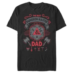 Men's Dungeons & Dragons Father's Day Best Dungeon Master Dad T-Shirt -Refrigiwear US Shop GUEST 3854a5d9 1849 4b67 a0b6 fb047d329a4e