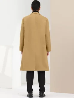 Lars Amadeus Men's Winter Single Breasted Notched Lapel Long Overcoat 14 Lars Amadeus Men's Winter Single Breasted Notched Lapel Long Overcoat -Refrigiwear US Shop GUEST 38844193 66f2 41ef 91d3 c290dd6129ad