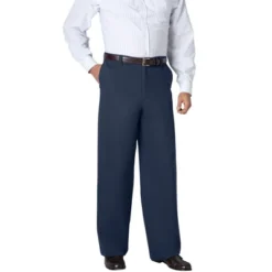 KingSize Men's Big & Tall WRINKLE-FREE PANTS WITH EXPANDABLE WAIST, WIDE LEG -Refrigiwear US Shop GUEST 38fd0e1e e5ab 4425 b491 48d74eac4552