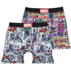 Marvel Mens' 2 Pack Vintage Superhero Comic Boxers Underwear Boxer Briefs Multicolored 11 Marvel Mens' 2 Pack Vintage Superhero Comic Boxers Underwear Boxer Briefs Multicolored -Refrigiwear US Shop GUEST 432eba4b 2673 4bef 86f5 da24263ad81e