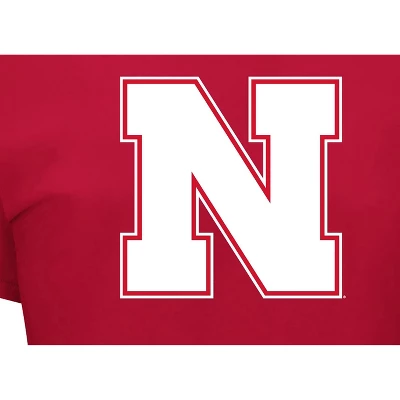 NCAA Nebraska Cornhuskers Men's Big And Tall Logo Short Sleeve T-Shirt 4 NCAA Nebraska Cornhuskers Men's Big And Tall Logo Short Sleeve T-Shirt - Image 2