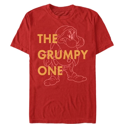 Men's Snow White And The Seven Dwarves Grumpy One T-Shirt 5 Men's Snow White And The Seven Dwarves Grumpy One T-Shirt - Image 3