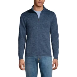 Lands' End Men's Sweater Fleece Jacket -Refrigiwear US Shop GUEST 4708c923 46ef 4c8e 9bd0 f4f6e2820c72