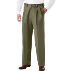KingSize Men's Big & Tall Relaxed Fit Wrinkle-Free Expandable Waist Pleated Pants -Refrigiwear US Shop GUEST 476d2256 6b82 471b be5c f89e0769dc52