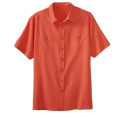 KingSize Men's Big & Tall Short-Sleeve Linen Shirt -Refrigiwear US Shop GUEST 49f4de68 993d 4913 a10d fcbef89526c3