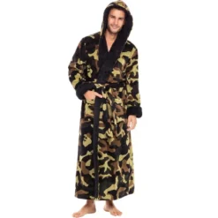 Men's Warm Winter Plush Hooded Bathrobe, Full Length Fleece Robe With Hood 19 Men's Warm Winter Plush Hooded Bathrobe, Full Length Fleece Robe With Hood -Refrigiwear US Shop GUEST 4bd795b4 ea7b 438f a351 35bbb3a344e5