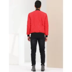 Lars Amadeus Men's Puffer Coat Lightweight Zip Up Quilted Baseball Bomber Jacket -Refrigiwear US Shop GUEST 4c5041de cb9a 45a8 8c78 8985c1ed07ef