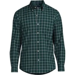 Lands' End Men's Traditional Fit No Iron Twill Shirt -Refrigiwear US Shop GUEST 4e461656 05eb 4555 89f1 2086244811a8
