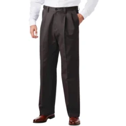 KingSize Men's Big & Tall Relaxed Fit Wrinkle-Free Expandable Waist Pleated Pants -Refrigiwear US Shop GUEST 5030e18b 48ac 46ec 99eb ff2047cdbdc0