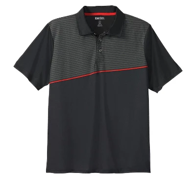 KingSize Men's Big & Tall Moisture Wicking Polo 10 KingSize Men's Big & Tall Moisture Wicking Polo - Image 8