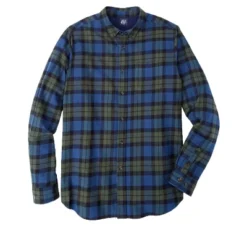 Liberty Blues Men's Big & Tall Plaid Flannel Shirt -Refrigiwear US Shop GUEST 547ed5c5 7a5c 407f 913e 5b72b3e0b3e8