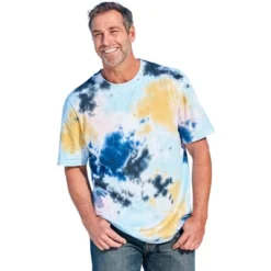 KingSize Men's Big & Tall Lightweight Tie-Dye Crewneck Tee -Refrigiwear US Shop GUEST 57c613c9 c23d 49dd bca9 9c6a6cabdfa6