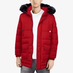 X RAY Men's Hooded Puffer Jacket Winter Parka Jacket Warm Ski Coat -Refrigiwear US Shop GUEST 5bbc076f 7f76 4257 a8f4 4a78a6768853