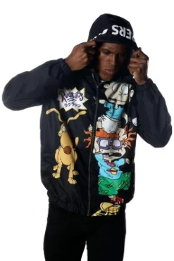 Members Only Men's Chucky Placement Nickelodeon Windbreaker Jacket -Refrigiwear US Shop GUEST 5beaa841 2040 4154 803b 78dfd61f5584
