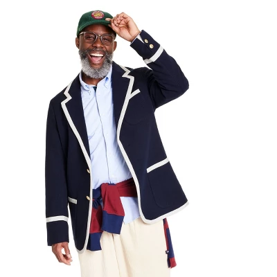 Men's Button Blazer - Rowing Blazers X Target 4 Men's Button Blazer - Rowing Blazers X Target - Image 2